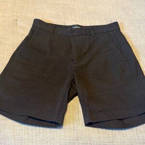 Everlane black 7" chino shorts - size 30